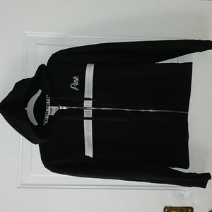 Pink Victoria's Secret Full Zip Hoodie Sz. M